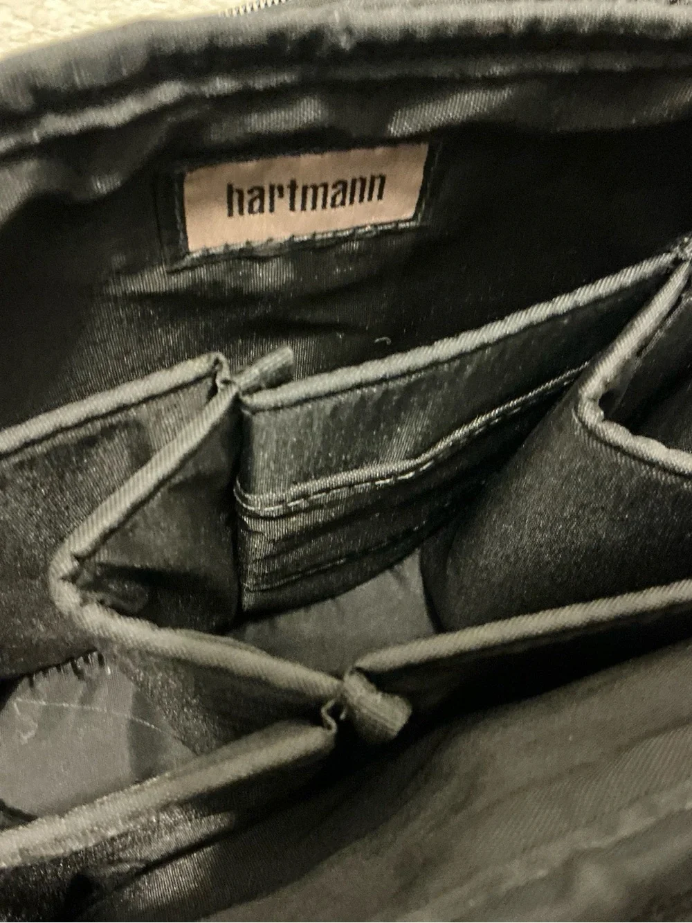 Hartmann JACK DANIELS OLD NO. 7 BAG Black Men’s Messenger Crossbody Bag